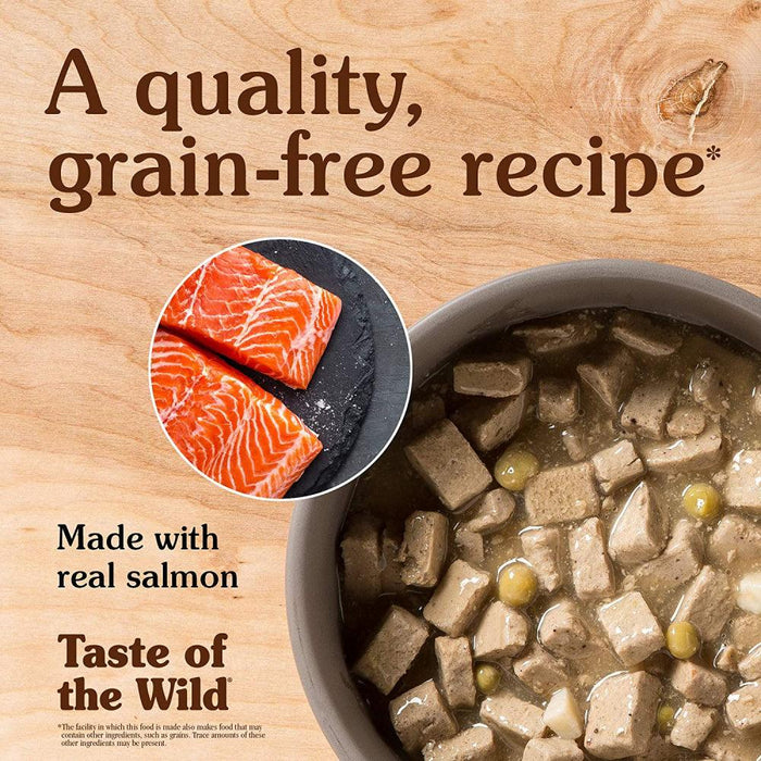 Taste Of The Wild Pacific Stream Canned Dog Food - 074198610778