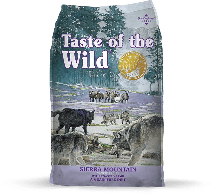 Taste Of The Wild Sierra Mountain Dry Dog Food - 074198611010