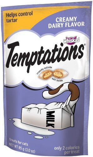 Temptations Creamy Dairy Flavor Cat Treats - 058496723033