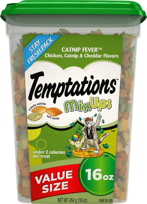 Temptations Mixups Catnip Fever Flavor Cat Treats - 023100110813