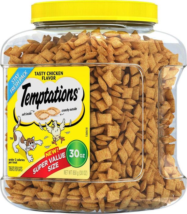 Temptations Tasty Chicken Flavor Cat Treats - 058496723064