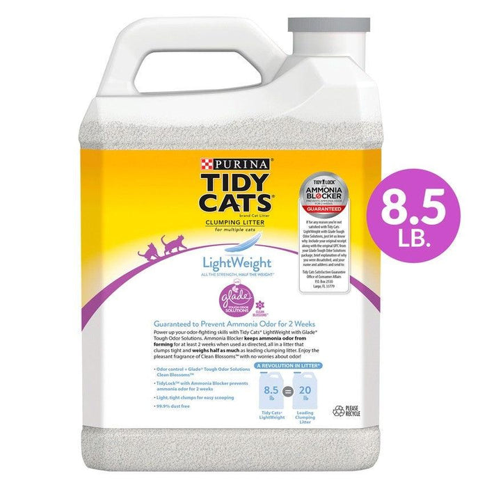 Tidy Cats Lightweight Blossom Scented Tough Odor Solution Cat Litter - 070230168016