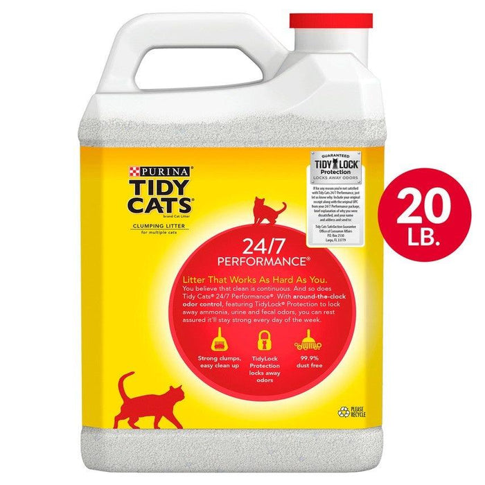 Tidy Cats Scoop 24/7 Performance Continuous Odor Control for Multiple Cats Cat Litter - 070230116208