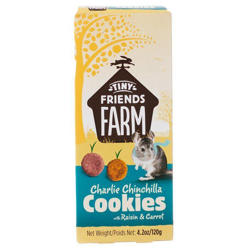 Tiny Friends Farm Charlie Chinchilla Cookies with Raisin & Carrot - 730582205578