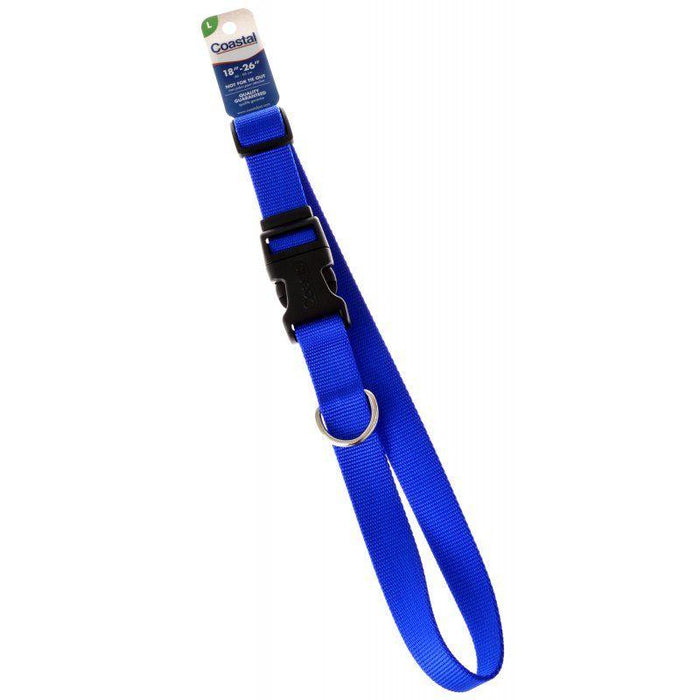 Tuff Collar Nylon Adjustable Collar - Blue - 076484048029