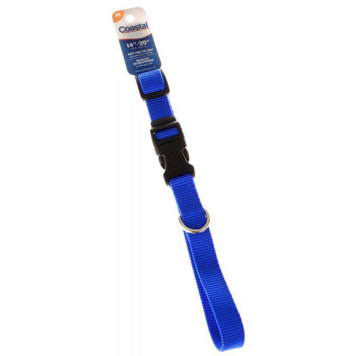 Tuff Collar Nylon Adjustable Collar - Blue - 076484047022
