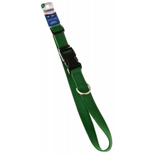 Tuff Collar Nylon Adjustable Collar - Hunter Green - 076484048234