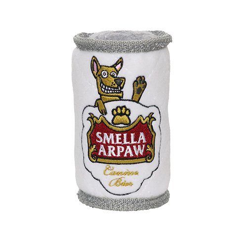 Tuffy Beer Can Dog Toy Smella Arpaw - 180181023194