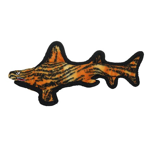 Tuffy Ocean Creature Tiger Shark Dog Toy - 180181906978