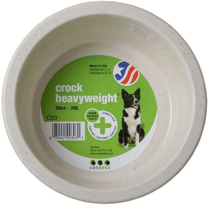 Van Ness Crock Heavyweight Dish - 079441003031