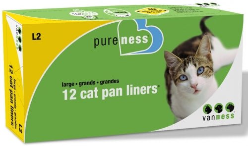Van Ness Large Drawstring Cat Litter Pan Liners - 079441004120