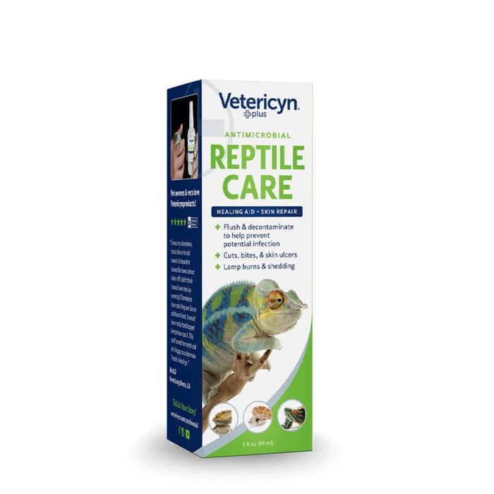Vetericyn Plus Antimicrobial Reptile Wound and Skin Care, 3oz - 818582011921