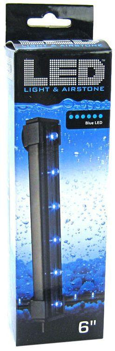 Via Aqua Blue LED Light & Airstone - 006903731782