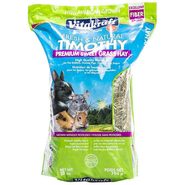 Vitakraft Fresh & Natural Timothy Premium Sweet Grass Hay - 051233345413