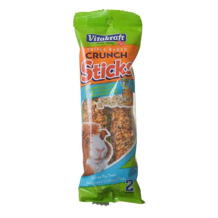 Vitakraft Guinea Pig Crunch Sticks with Popped Grains & Honey - 051233257587