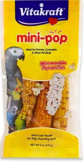 Vitakraft Mini-Pop Corn Treat for Pet Birds - 051233215006