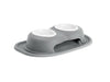 WeatherTech Double High Pet Feeding System - 3" with 8 oz Poly Bowls - 787765767019