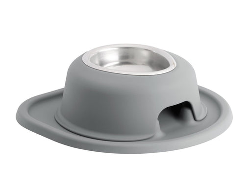 WeatherTech Single High Pet Feeding System - 3" with 8 oz Stainless Bowl - 787765801614