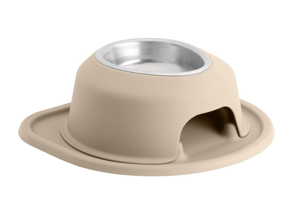 WeatherTech Single High Pet Feeding System - 4" with 16 oz Stainless Bowl - 787765550758