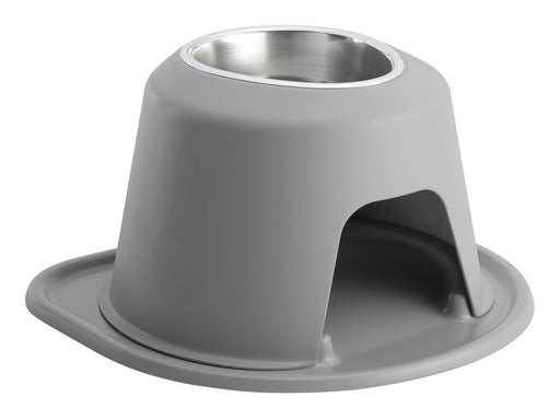 WeatherTech Single High Pet Feeding System - 6" with 32 oz Stainless Bowl - 787765705264