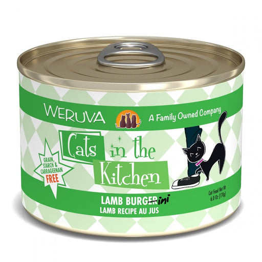 Weruva Cats in the Kitchen Lamb Burgerini Canned Cat Food - 878408008863