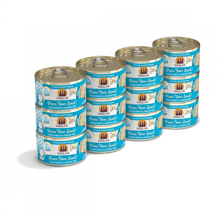 Weruva Classic Cat Pate Press Your Lunch! with Chicken Canned Cat Food - 813778018463