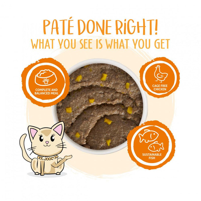 Weruva Classic Cat Pate Who wants to be a Meowionaire with Chicken & Pumpkin Canned Cat Food - 813778018425