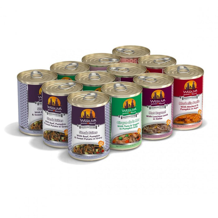 Weruva Classic Chicken Free, Just 4 Me Canned Dog Food Variety Pack - 878408001598