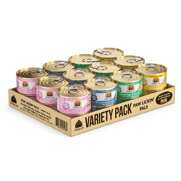 Weruva Classic Grain Free Paw Lickin Pals Variety Pack Wet Cat Food - 878408001482