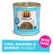 Weruva Mack And Jack With Mackerel and Grilled Skipjack Canned Cat Food - 878408000140