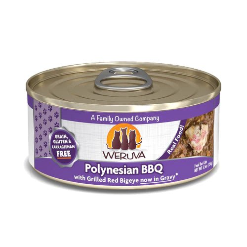 Weruva Polynesian BBQ With Grilled Red Big Eye Canned Cat Food - 878408000089