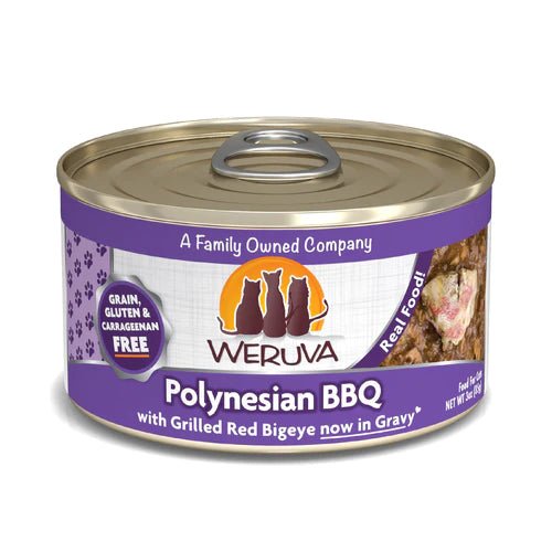Weruva Polynesian BBQ With Grilled Red Big Eye Canned Cat Food - 878408000188