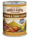 Whole Earth Farms Grain Free Chicken and Turkey Recipe Canned Dog Food - 022808854807