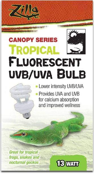 Zilla Canopy Series Tropical Fluorescent UVB/UVA Bulb - 096316280953