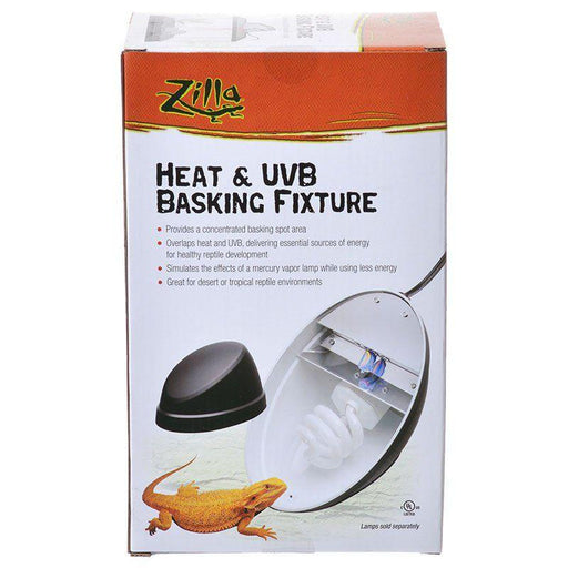 Zilla Heat & UVB Basking Fixture - 096316280823