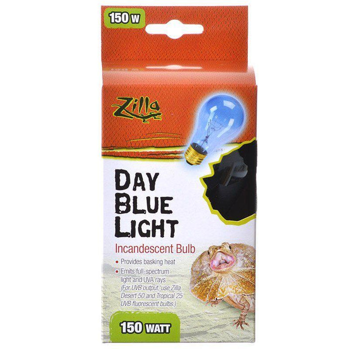Zilla Incandescent Day Blue Light Bulb for Reptiles - 096316671447