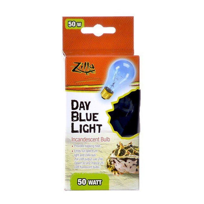 Zilla Incandescent Day Blue Light Bulb for Reptiles - 096316671416