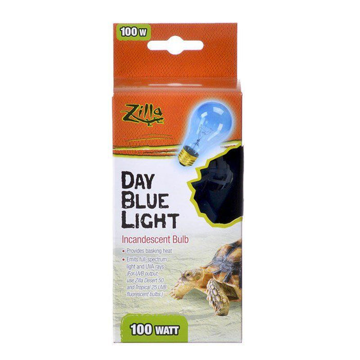 Zilla Incandescent Day Blue Light Bulb for Reptiles - 096316671430