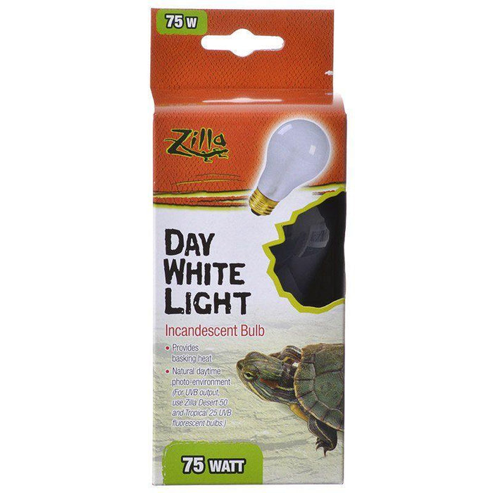 Zilla Incandescent Day White Light Bulb for Reptiles - 096316671348