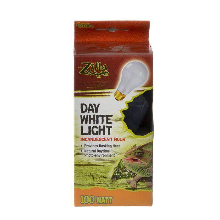 Zilla Incandescent Day White Light Bulb for Reptiles - 096316671355