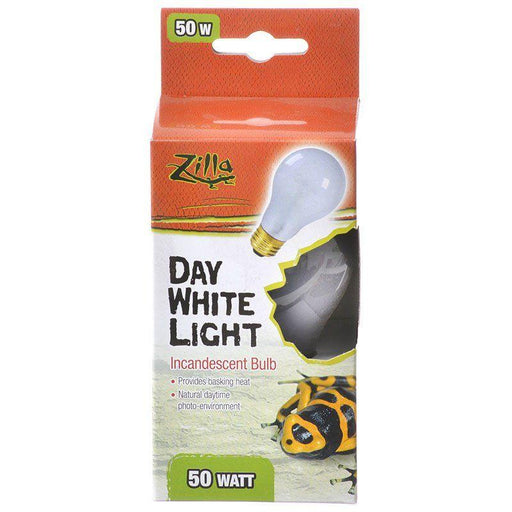 Zilla Incandescent Day White Light Bulb for Reptiles - 096316671331