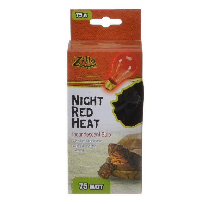 Zilla Incandescent Night Red Heat Bulb for Reptiles - 096316671461