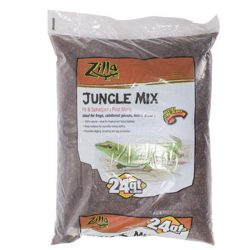 Zilla Jungle Mix - Fir & Sphagnum Peat Moss Mix - 096316113053