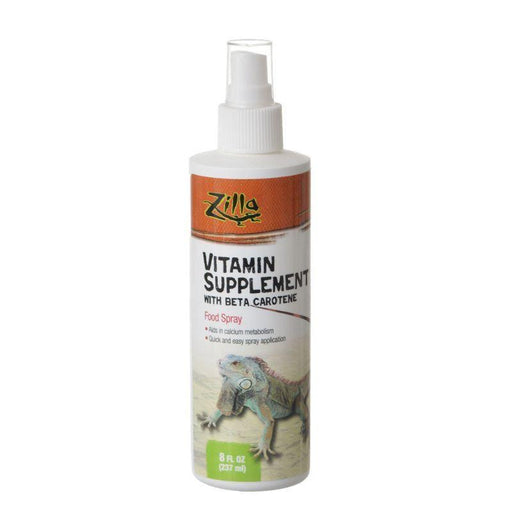 Zilla Vitamin Supplement with Beta Carotene - 096316700093