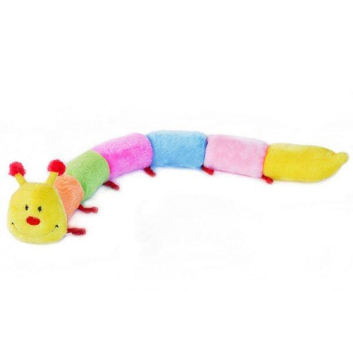 ZippyPaws 6 Blaster Squeaker Caterpillar Plush Dog Toy - 855736003326