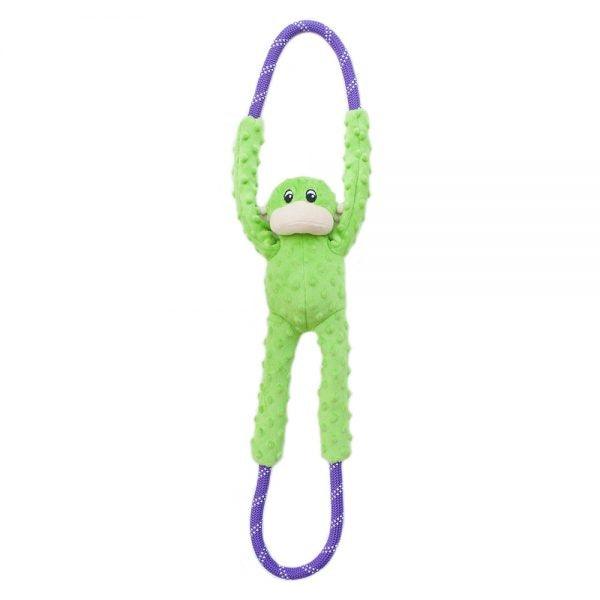 ZippyPaws Monkey RopeTugz Plush Dog Toy - 818786018061