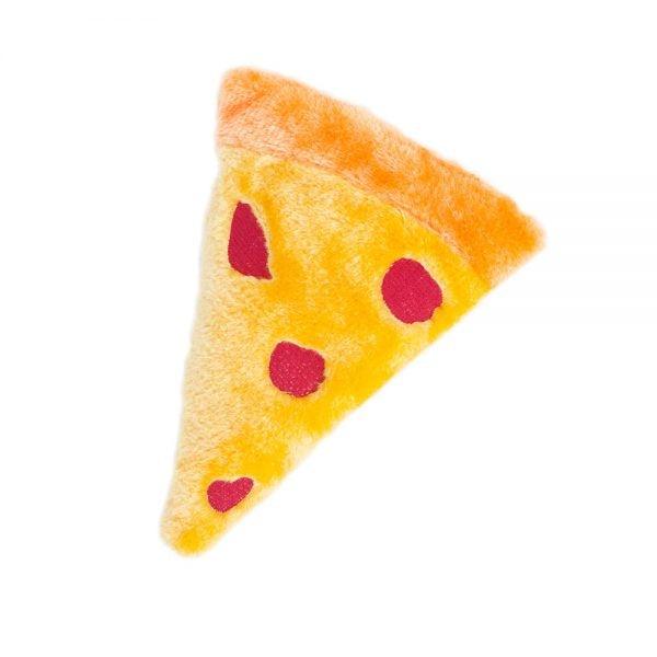 ZippyPaws Squeakie Emojiz Pizza Slice Plush Dog Toy - 818786012793