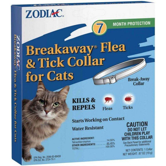 Zodiac Breakaway Flea & Tick Collar for Cats - 039079001298