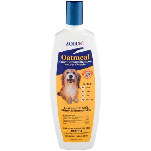 Zodiac Oatmeal Conditioning Shampoo for Dogs & Puppies - 041535022099