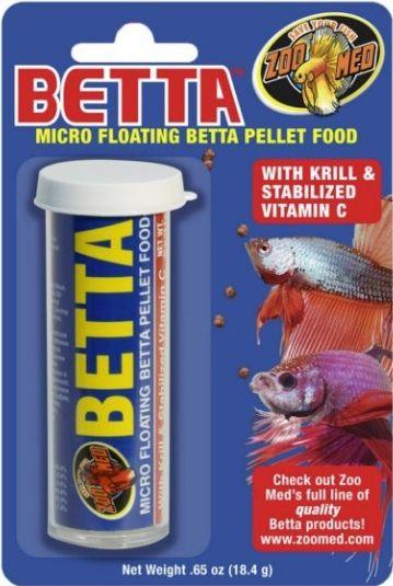 Zoo Med Aquatic Floating Betta Micro Food Pellets - 097612241020